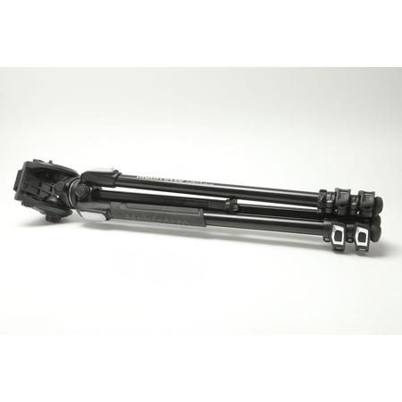 Manfrotto MVH500AH Fluid Video Head with MT190X3 Aluminum Tripod - SKU#1420466