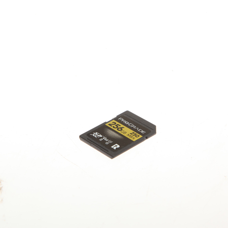 PC/タブレット PC周辺機器 Used Prograde Digital 256GB SDXC UHS-II U3 Class 10 V60 Memory Card,  250MB/s Read, 130MB/s Write E+