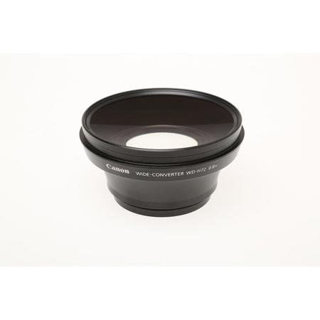Canon WD-H72 72mm 0.8x Wide Converter Lens for XHA1 Video Camera - SKU#1421934