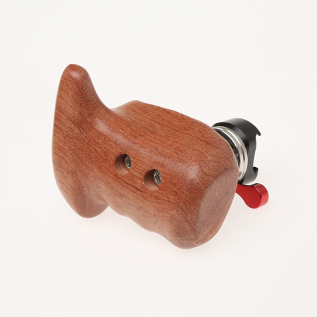 SmallRig Left Side Wooden Grip with NATO Mount