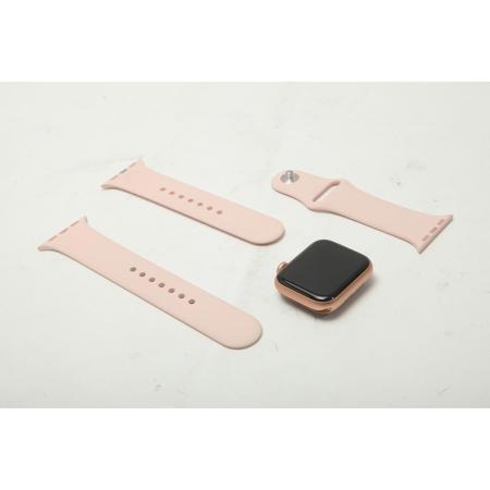 Apple Watch Series 6 GPS, 40mm Gold Aluminum Case, Pink Sand Sport Band, Regular