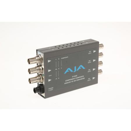 AJA D10AD YPbPr Betacam or RGB Component Analog to SDI Converter - SKU#1436301