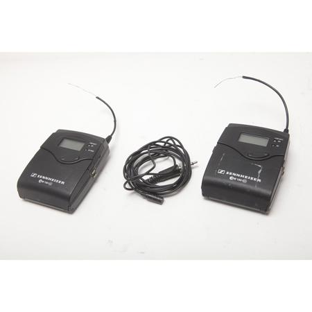 Used Sennheiser ew 112 p G3 A Wireless Microphone Kit with EK 100 G3 Diversity Receiver Frequency Band A Range 516 558MHz G