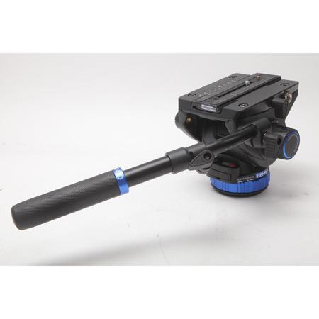 Benro S8 Pro Video Head with Flat Base (3/8"-16 Connection) - SKU#1441758
