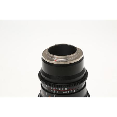 Samyang 100mm T3.1 Telephoto Macro Cine DS Lens for Sony E Mount - SKU#1445104