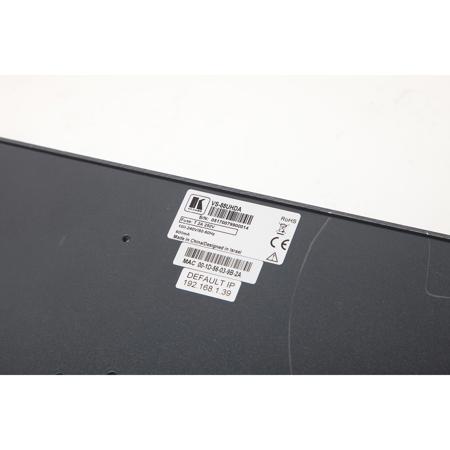 Kramer 8x8 4K60 4:2:0 HDMI Matrix Switcher with Audio Embedding/De-embedding