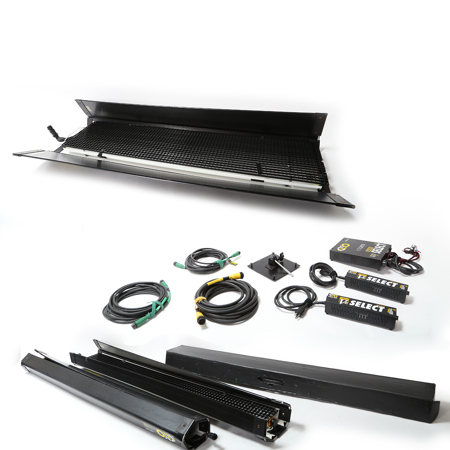Kino Flo 4Bank 1-Light System with Set of 2 Kino Flo Single System with Case