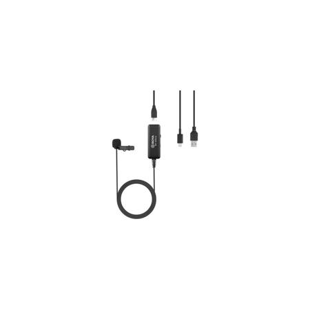 BOYA BY-DM10 Digital Lavalier Microphone for iOS, Mac and Windows - SKU#1466127