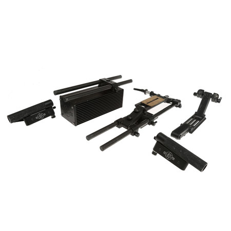 Cinevate DSLR Rig with Uno Grip Handles and Shoulder Mount v3 - SKU#1468146