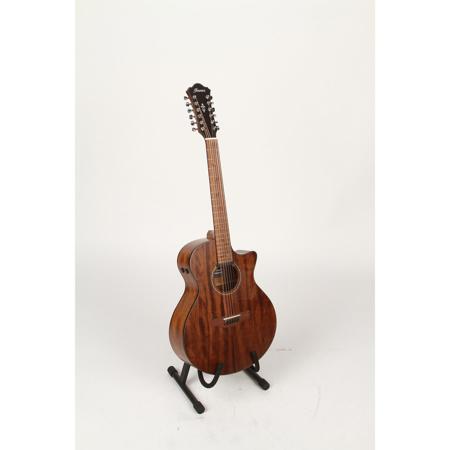 Used Ibanez AE2912 12 String Semi Acoustic Guitar Natural Low Gloss SKU 1474072 AE2912LGS