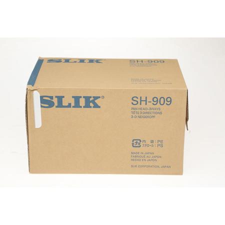 Slik SH-909 Professional 3-Way Pan Head - Supports 22 Lbs SKU#1478297