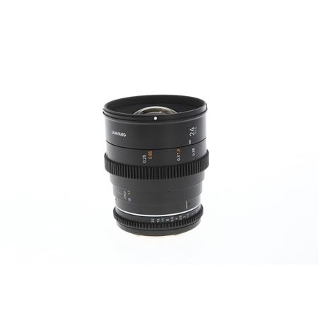 Samyang 24mm T1.5 Cine VDSLR MK2 Lens for Canon EF