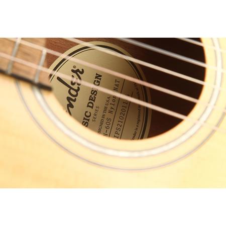 Fender Classic Design CN-60S Concert Nylon Acoustic Guitar - SKU#1486404