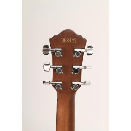 Ibanez AEG70L 6-String Left-Handed Semi-Acoustic Guitar - SKU#1493386