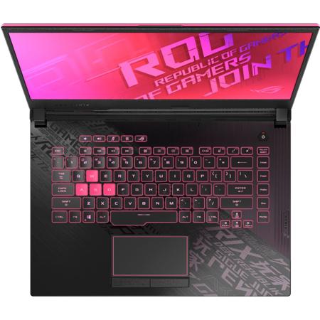 ASUS ROG Strix G15 15.6" Full HD 144Hz Gaming Notebook Computer, Intel Core i7-10750H 2.6GHz, 8GB RAM, 512GB SSD, NVIDIA GeForce GTX 1650 Ti 4GB, Windows 10 Home, Electro Punk