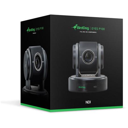 BirdDog Eyes P100 1080P Full NDI PTZ Camera - Black SKU#1500461