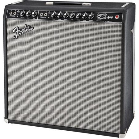 Fender '65 Super Reverb Tube Amplifier with 4x 10" Jensen P10R Speakers