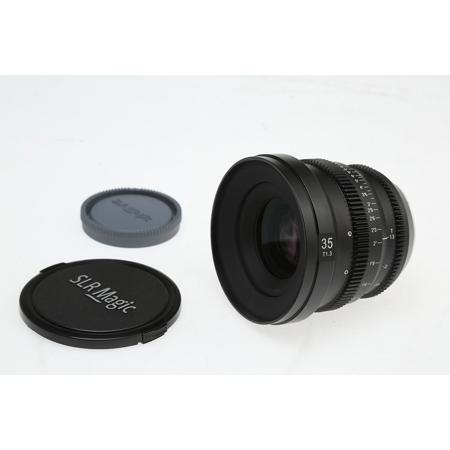 Used SLR Magic MicroPrime Cine 35mm T1.3 f/Sony E Mount E