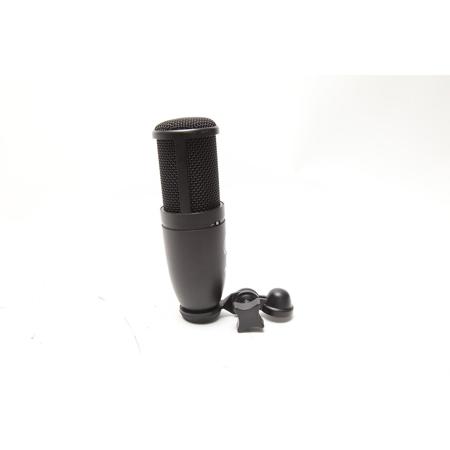 AKG Acoustics Project Studio P120 Medium Diaphragm Cardioid Condenser Microphone, 20Hz-20kHz Frequency Response, Black - Includes Shock Mount