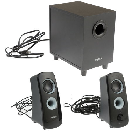 Uluru guld rolige Used Logitech Z323 30W (RMS) 2.1 Speaker System - SKU#1527777 980000354