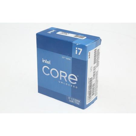 Used Intel Core i7-12700K 3.6GHz 12-Cores Unlocked Desktop Processor, LGA  1700 Socket N