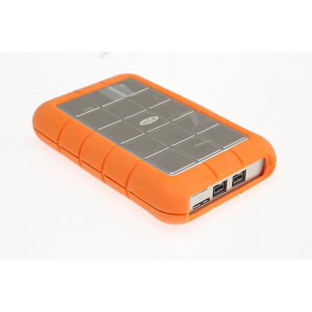 LaCie 500GB Rugged Triple Interface USB 3.1 Gen 1 Portable Hard Drive SKU1535736