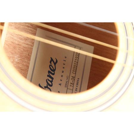 Used Ibanez ArtWood Vintage Series AVT1 Tenor Acoustic Guitar with Solid Sitka Spruce Top Mahogany Back and Sides 20 Frets Mahogany Neck Rosewood