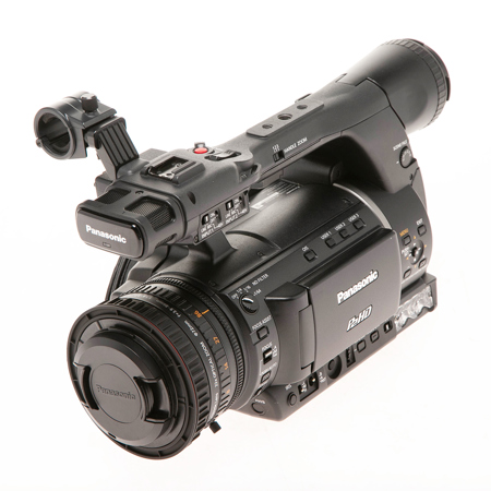 Used Panasonic AG-HPX255 P2 HD Handheld Camcorder - (794 Hours