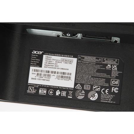 Used Acer CB242Y Dbmiprcx 23.8\