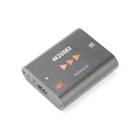 INOGENI HDMI to USB 3.0 Video Capture Card, 4K Video Resolution Support #1546670