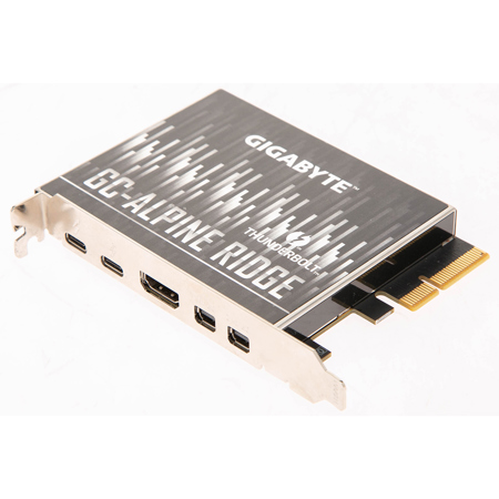 GIGABYTE Alpine Ridge Thunderbolt 3 PCIe Card - SKU#1550705