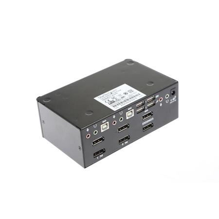 StarTech 2 Port Dual DisplayPort USB KVM Switch - SKU#1561587