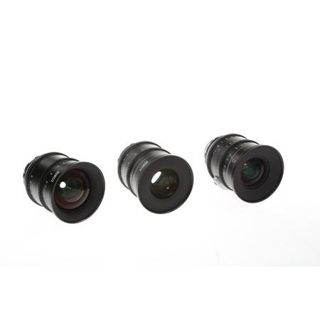 Used Sirui Jupiter 24mm, 35mm, 50mm T2 Full Frame Macro Cine Lens