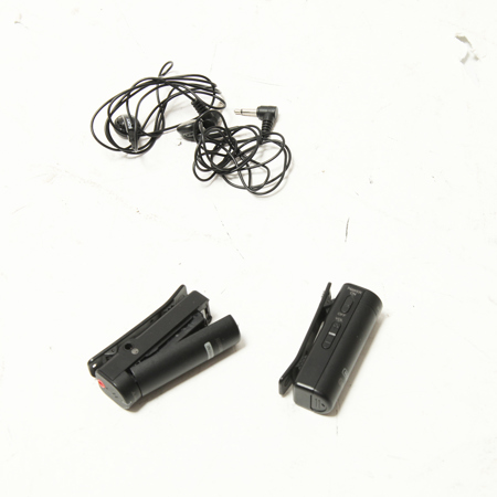 Used Sony ECM-AW4 Bluetooth Wireless Microphone System for Camcorders,  DSLRs, Audio Recorders, Up to 150' Range, Bluetooth G