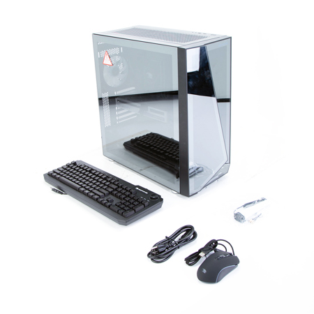 iBUYPOWER SlateMono 238i Liquid Cooling Gaming Desktop Computer, Intel Core i5-12600KF 3.7GHz, 16GB RAM, 500GB SSD + 1TB HDD, NVIDIA GeForce RTX 3060Ti 8GB, Windows 11 Home