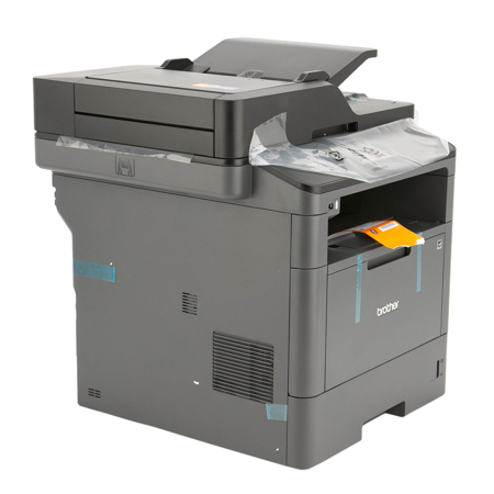 Brother MFC-L5700DW All-In-One Monochrome Laser Printer with Duplex Printing and Wireless Networking, 42ppm Black Max. Speed, Up to 1200x1200dpi, 50-Page ADF Capacity (Max.), 250 Sheet Standard Input Tray - Print, Copy, Scan, Fax