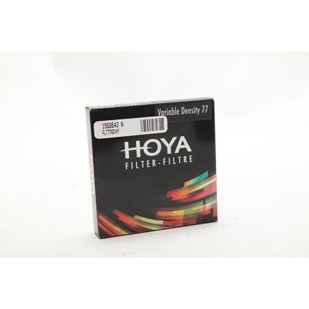 Hoya 77mm Variable Neutral Density (ND) Filter (0.45 to 2.7 (1.5 to 9 stops)