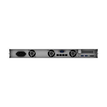 Synology RackStation RS820+ 1U 4-Bay NAS Server, Quad-Core 2.1GHz, 2GB DDR4 RAM, No HDD