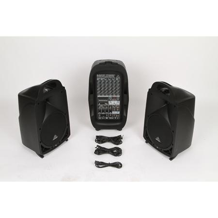 Used Behringer Europort PPA2000BT 2000-Watt 8-Channel Portable PA ...