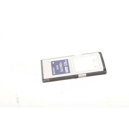 Used Sony SBP128C 128GB SxS PRO+ C Series Memory Card, 3.5Gbps Read/  2.8Gbps Write Speed E
