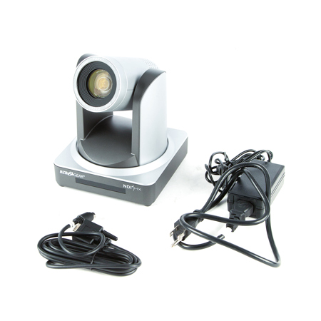 BZB GEAR BG-ND PTZ 30x Zoom Full HD NDI/HDMI/3G-SDI Live Streaming Camera with POE, Gray