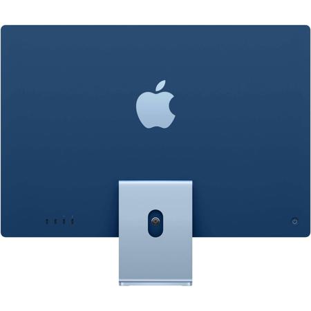 Apple iMac 24" with Retina 4.5K Display, M1 Chip with 8-Core CPU and 8-Core GPU, 16GB Memory, 1TB SSD, Gigabit Ethernet, Magic Keyboard with Touch ID, Blue, Mid 2021, OS:MONTEREY