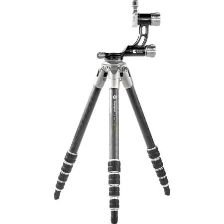 FotoPro E6L Eagle Series Carbon Fiber Tripod with E-6H Gimbal Head - SKU#1584041