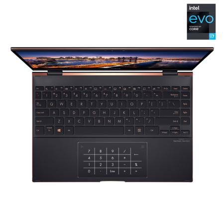 ASUS ZenBook Flip S UX371EA-XB76T 13.3" 4K UHD Touchscreen Notebook Computer, Intel Core i7-1165G7 2.8GHz, 16GB RAM, 1TB SSD, Windows 11 Pro, Jade Black