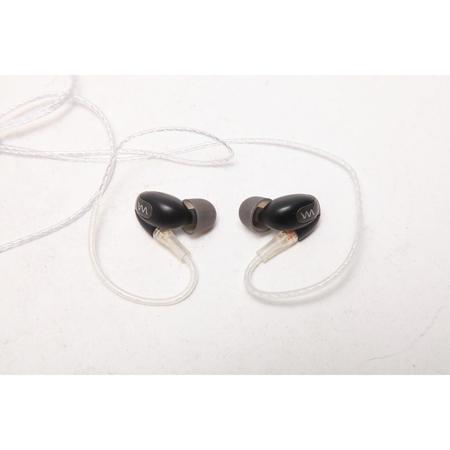Westone W80-V3 8ドライバー ユニバーサルフィット インイヤーイヤホン 高解像度シルバーMMCXケーブル付き ブラック : Westone Audio W80V3 - Eight-Driver Earphones with Bass