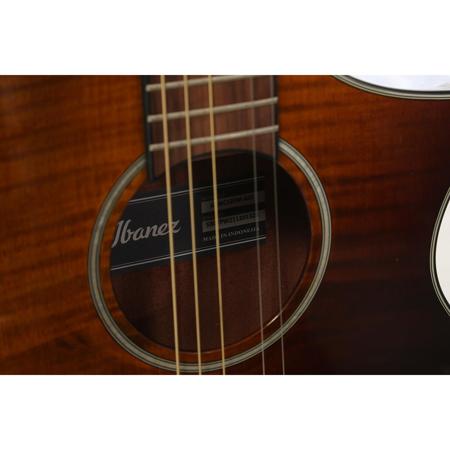 Ibanez AEWC32FM 6 String Semi-Acoustic Guitar - Amber Sunset Fade Gloss #1597346
