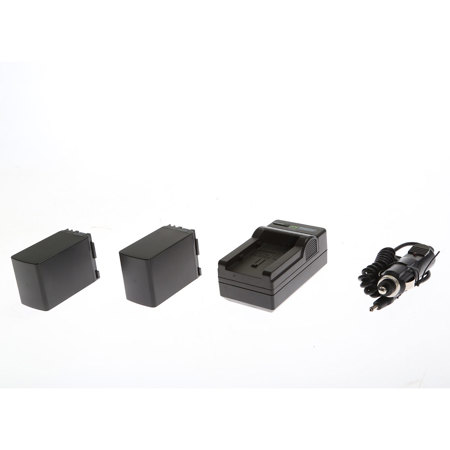 Wasabi Power BP-828 Battery (2-Pack) and Charger - SKU#1598728