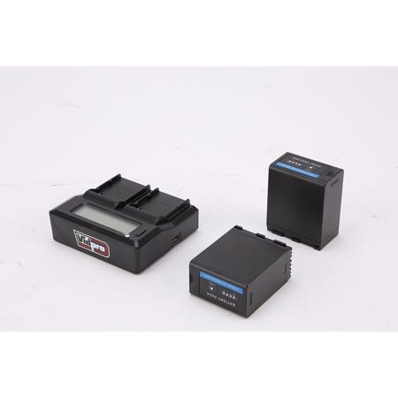 Used BM Premium 2x Batteries and Charger Kit for Canon EOS - SKU