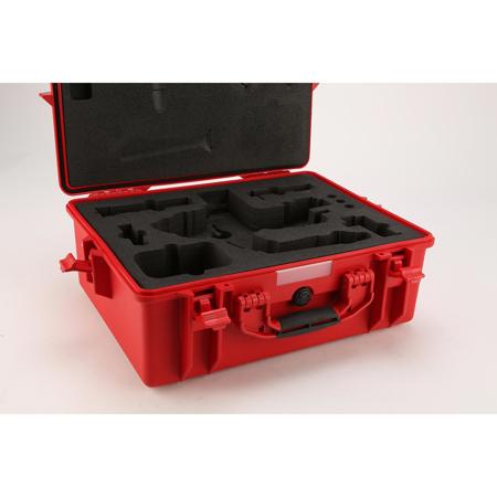 HPRC 2600 Premium Design, Watertight, Unbreakable Hard Case, Empty-No Foam or Dividers, Color: Red (ID: 18.9x14.17x7.8")