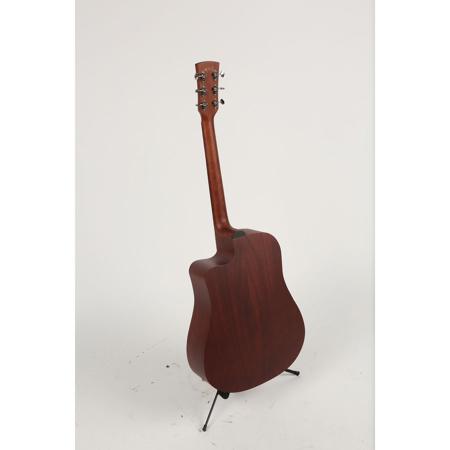 Ibanez Performance Series PF12MHCE 6-String Dreadnought Acoustic-Electric Guitar, 20 Frets, Set Neck, Rosewood Fingerboard, Open Pore Natural